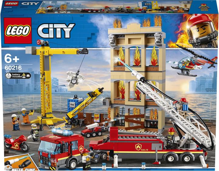 LEGO Feuerwehr in der Stadt (60216, LEGO City)