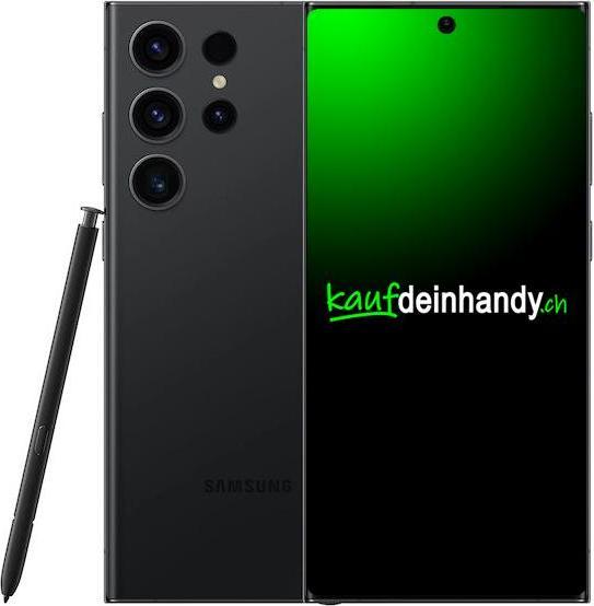Produktbild Kaufdeinhandy.ch Galaxy S23 Ultra (256 GB, Schwarz, D / Akzeptabel)