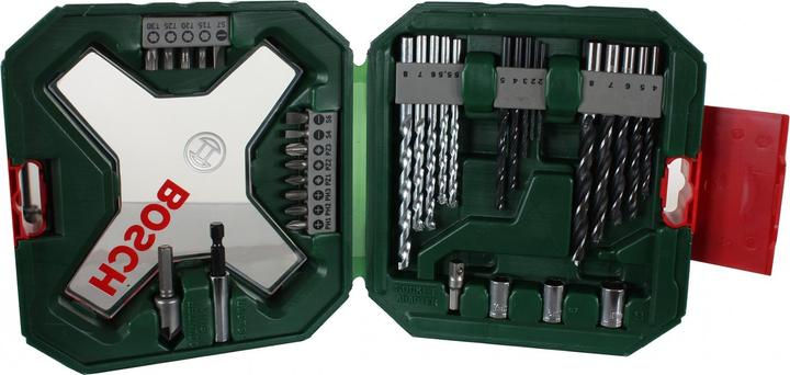 Actual product image Bosch Zubehör X - Line Classic drill and bit set 34 pieces (2 mm, 5.5 mm, 5 mm, 6 mm, 7 mm, 8 mm, 4 mm, 3 mm)