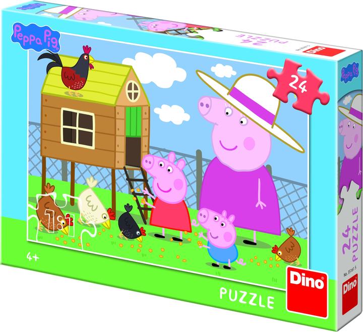 Dino Puzzle Peppa Pig 24 pieces (24 pieces)