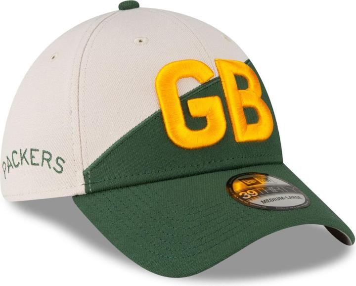 Actual product image New Era 39Thirty Cap - SIDELINE HISTORIC Green Bay Packers - (S, M)