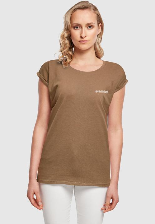 Image du produit Merchcode Ladies Unfollow Extended Shoulder Tee - 111691 (XXL)