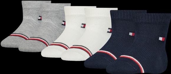 Tommy Hilfiger Th Baby Sock 6p