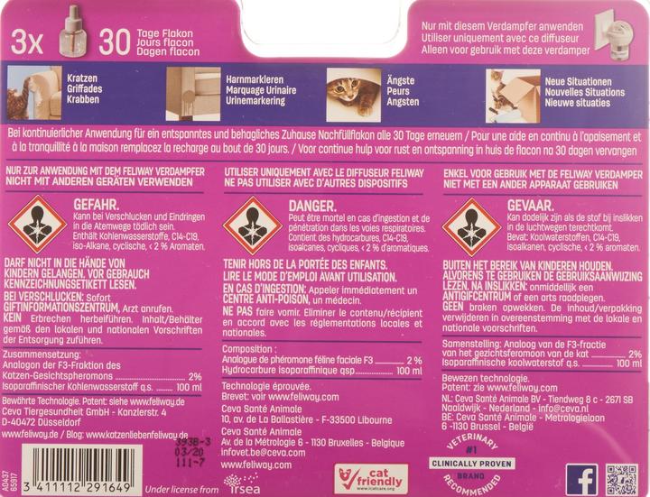 Actual product image Feliway Classic (Cat, 144 ml)