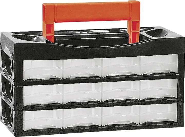 Alutec Magazzino per minuteria con 12 cassetti