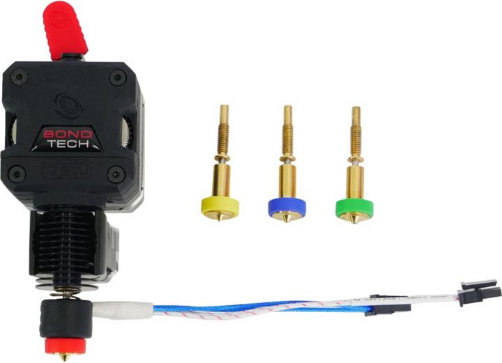 Actual product image E3D Online E3D Revo™ LGX Extruder - 24V - Fully Loaded Nozzle Kit