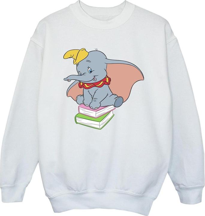 Produktbild Disney Dumbo Sitting On Books Sweatshirt Mädchen (128)