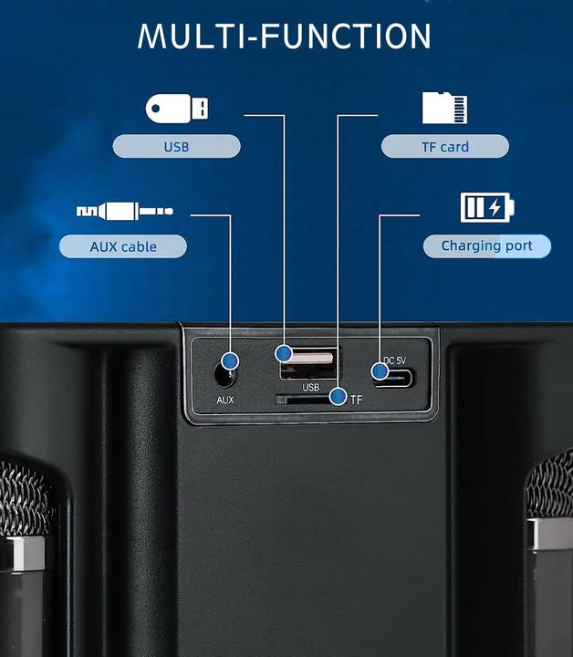Actual product image Easjoy Karaoke system