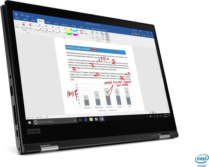 Produktbild Lenovo ThinkPad L13 Yoga Gen 2 (13.30", Intel Core i5-1135G7, 8 GB, 256 GB, DE)