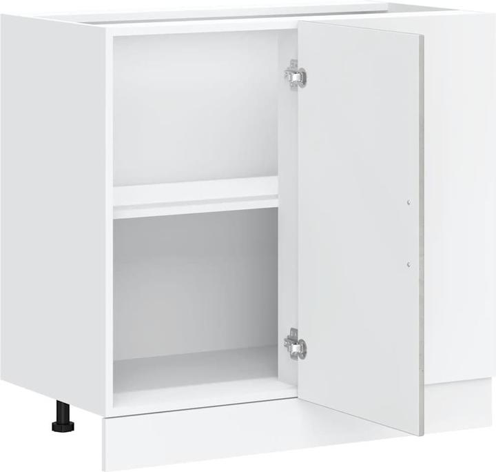 Image du produit VidaXL Élément bas de cuisine Kalmar Gris béton Bois composite Élément bas d'évier (86 x 46 x 81,5 cm)