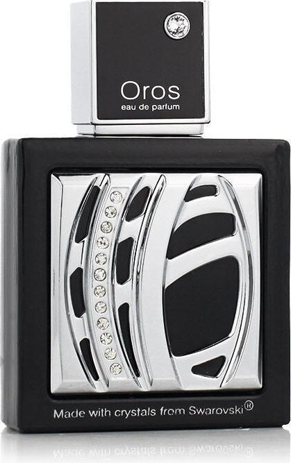 Actual product image Armaf Oros Eau De Parfum Spray for Men with Swarovski Elements Woody Spicy 2.9 Fl Oz (Eau de parfum, 85 ml)