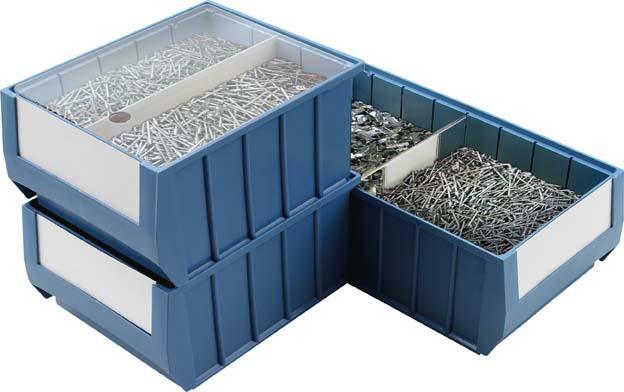 Produktbild Mauser Kunststoff-Regalkasten 400x234x90mm, (VE8)