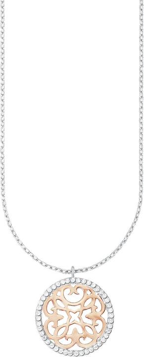Produktbild Amor Längenverstellbare Halskette (42+3 cm Verlängerungskettchen) mit ca. 1,8 cm langem Anhänger (Silber)
