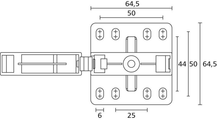 Produktbild HellermannTyton Schlauchhalter Schraubbarer IWS Wellrohrhalter für Wellrohre, NW 50