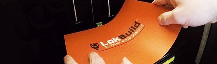 Actual product image LokBuild 3D Print Build Surface (Plate)