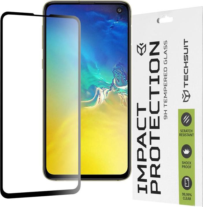 Produktbild Techsuit - 111D Full Cover / Full Glue Glass - Samsung Galaxy S10e - Black (1 Stück, Samsung Galaxy S10e)
