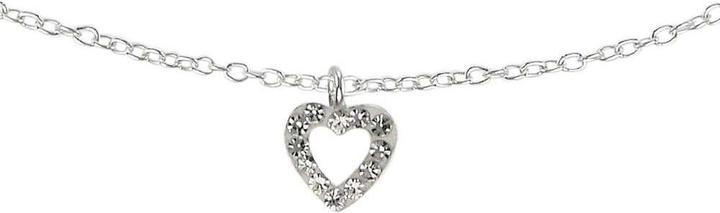 Produktbild Bijouteria Kinder Halskette (Silber 925, Kristall, 36 - 39 cm)