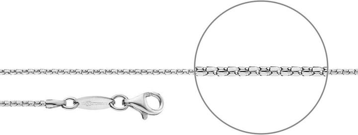 Immagine prodotto Der Kettenmacher Catena coreana Argento Diamante 1,2mm 42cm (Argento 925, 42 cm)