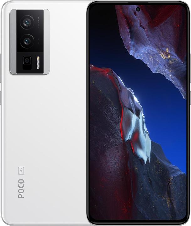 Productafbeelding Xiaomi Poco F5 Pro (256 GB, Wit, 6.67", Dubbele SIM, 64 Mpx, 5G)