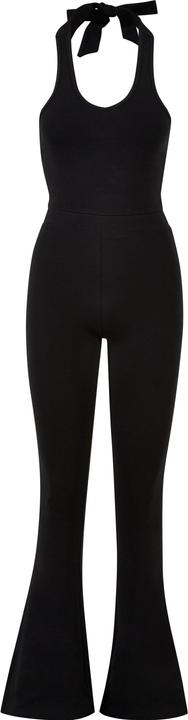 Actual product image Urban Classics Ladies stretch interlock halterneck jumpsuit - 71405 (XS)
