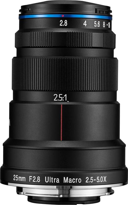 Immagine prodotto Venus Optic Laowa 25 mm f/2,8 2,5-5x UltraMacro Canon EF (Canon EF, Full-frame)