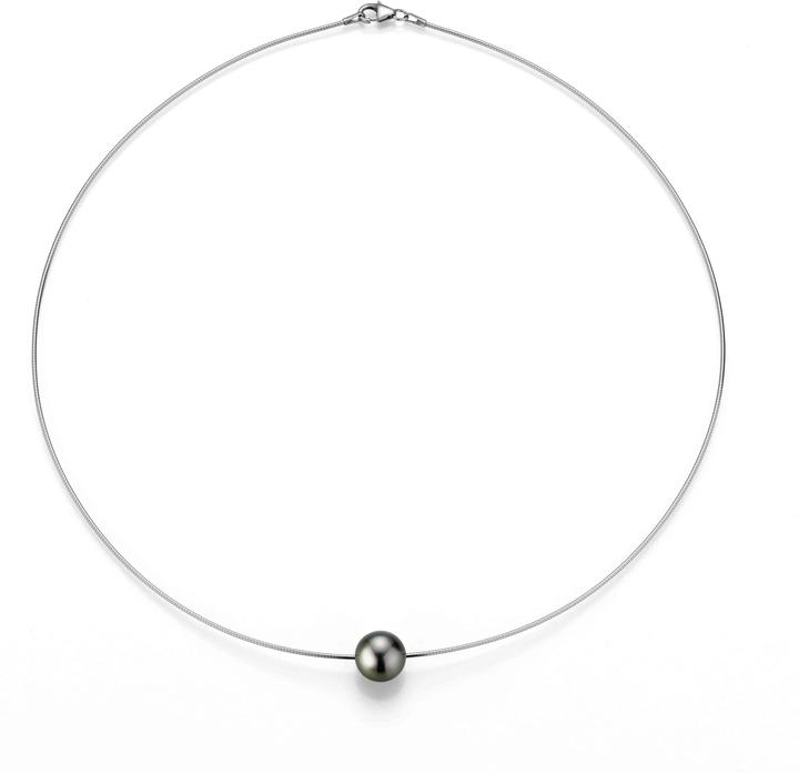 Adriana la mia Perla Halsreif mit Tahiti Perlen (Silber)