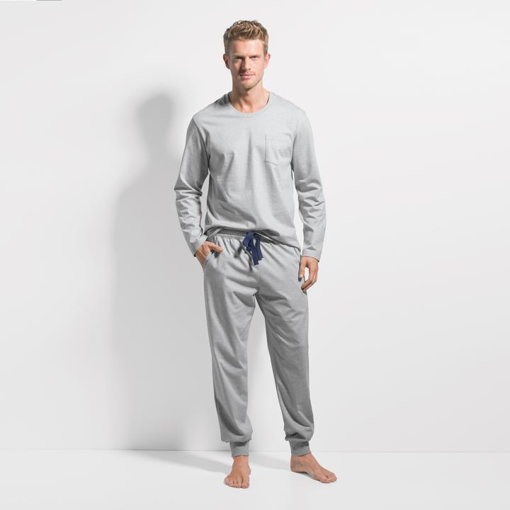 Immagine prodotto ISA Bodywear Camicia a maniche lunghe, collo rotondo (M)