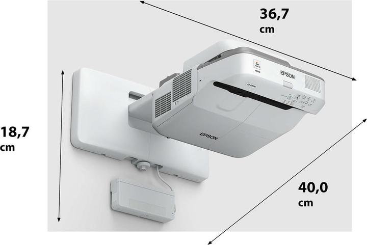 Produktbild Epson EB-695Wi (WXGA, 3500 lm, 0.27 - 0.37:1)