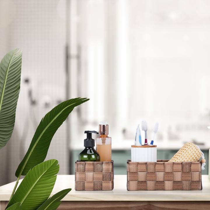 Produktbild Relaxdays 8tlg. Aufbewahrungskorb Set (8 x, 35.5 x 26 x 10.5 cm)