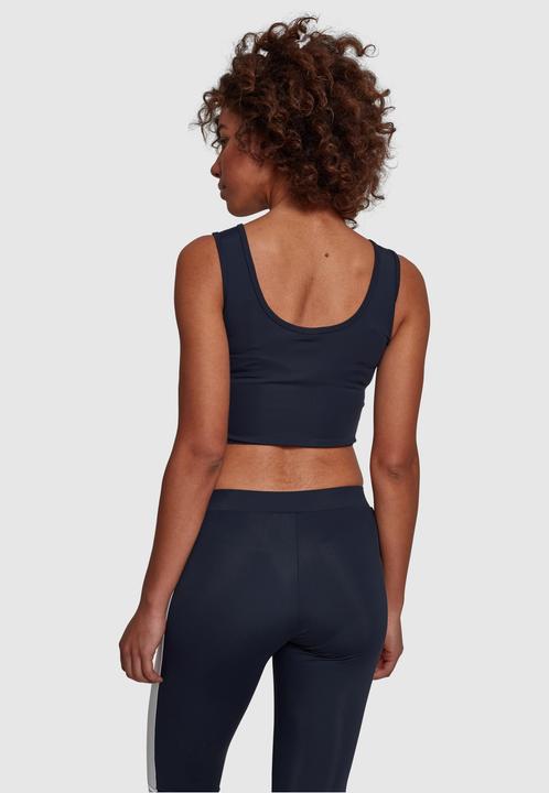 Actual product image Urban Classics Ladies Side Stripe Cropped Zip Top (S)