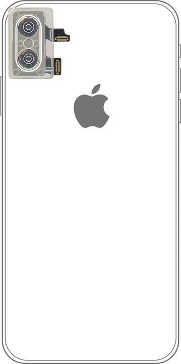 Produktbild Clappio iPhone XS Max Rückkamera Ersazteil (Akku, iPhone XS Max)