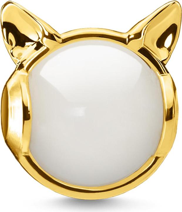 Thomas Sabo Bead Katzenohren gold (Silber 925, Farbsteine)