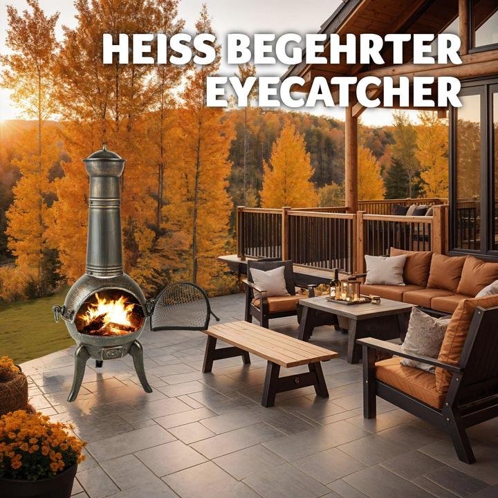 Produktbild tectake Terrassenofen