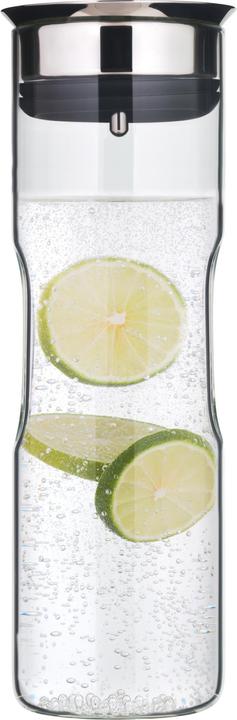 Produktbild WMF Wasserkaraffe 1,25l Griffmulde Glas Karaffe Motion CloseUp-Verschluss (1.25 l)