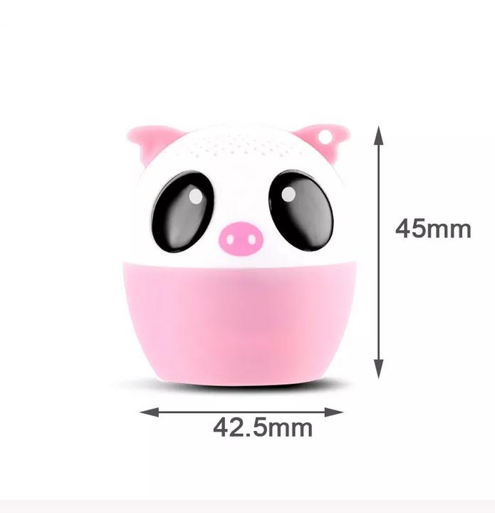 Image du produit PhoneLook Mini enceinte speaker portable légère avec Bluetooth sans fil en forme d’animal Panda (2 h)