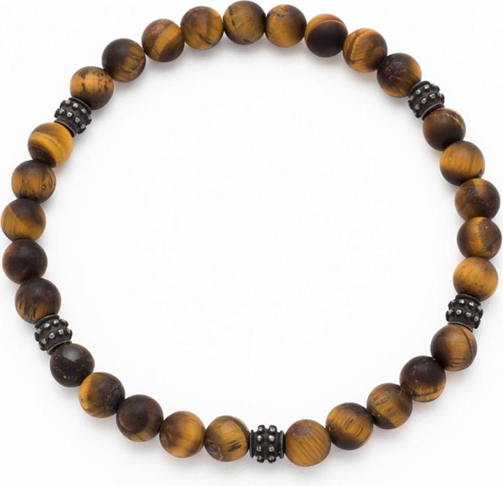 Leyda Armband Herren (19.50 cm, Stein, Edelstahl)