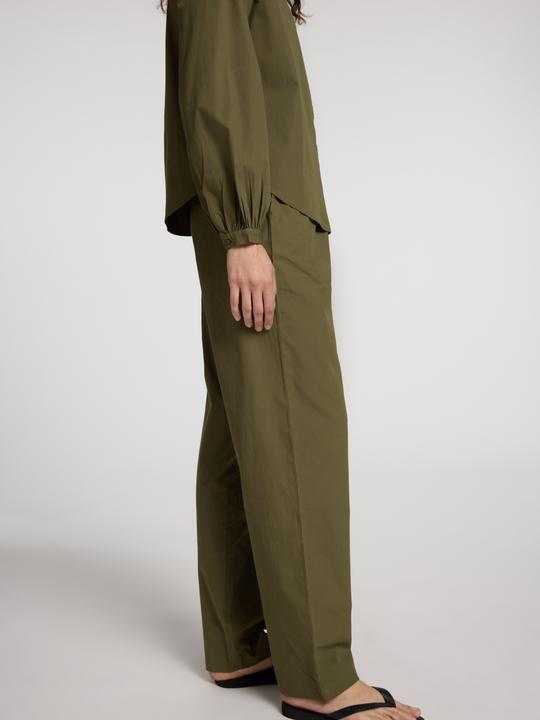 Image du produit Selected Femme Pantalon en coton taille haute (40)