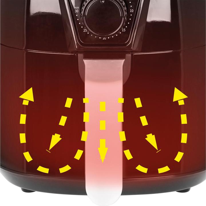 Actual product image Emerio Hot air fryer, Smart Fryer, 3.8LCool tou