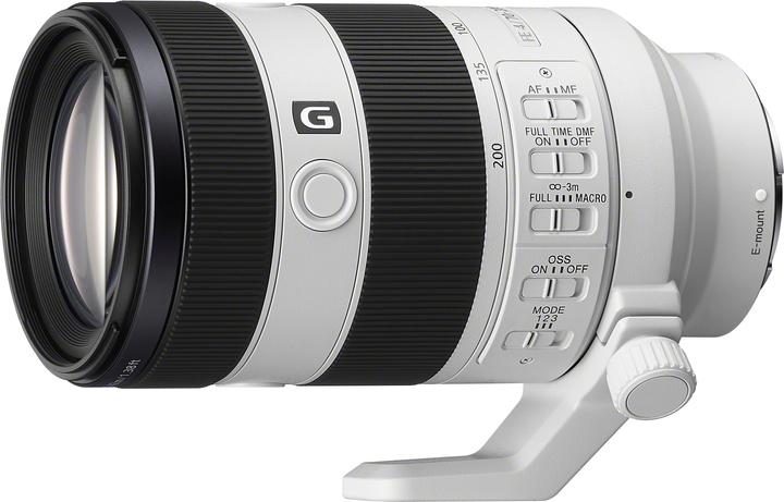 Sony FE 70-200mm f/4 Macro G OSS II (Sony E, APS-C / DX, Plein format)