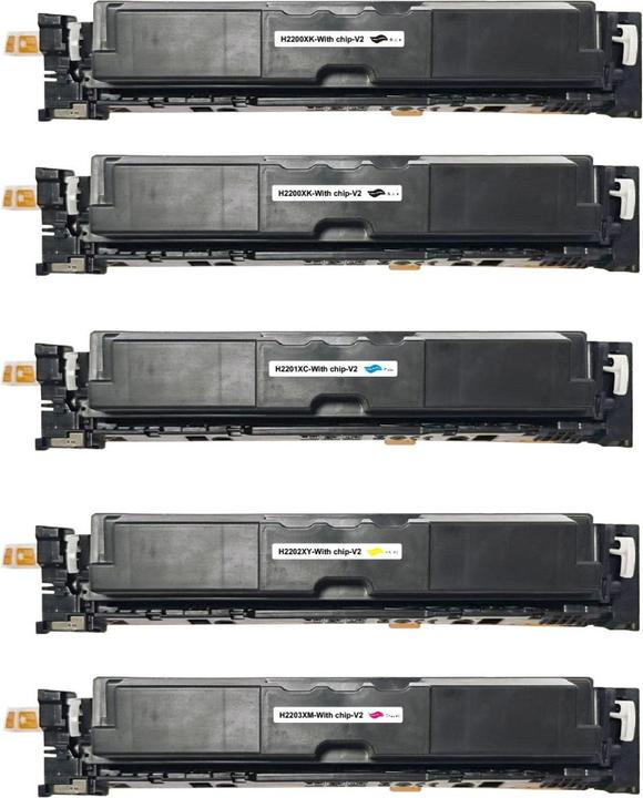 Produktbild Hermex Alternativer Toner zu HP 220X W2200X W2201X W2202X W2203X XL (M, C, BK, Y)