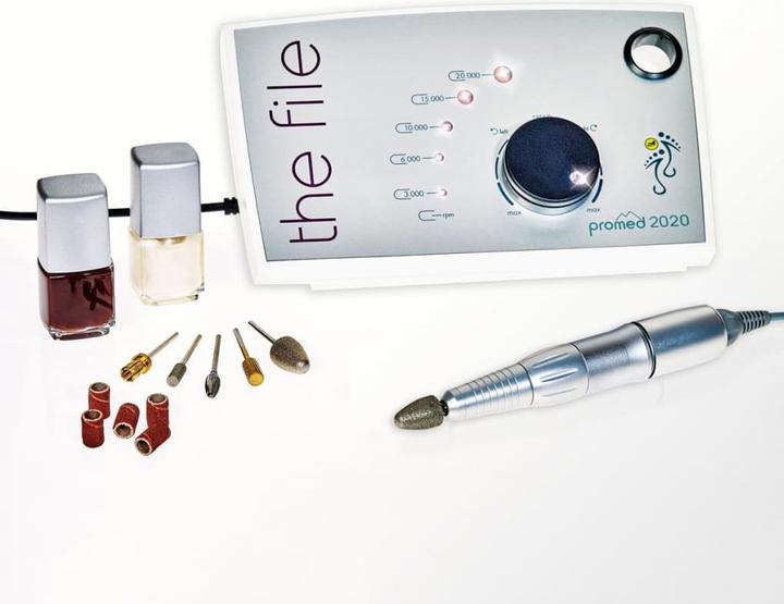 Actual product image Promed The File 2020 hand and foot care device