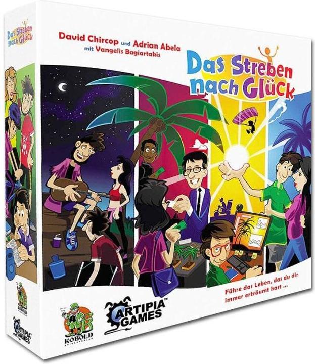 Actual product image 1023119 - The Pursuit of Happiness, board game for 1 - 4 players aged 12 and up (German)