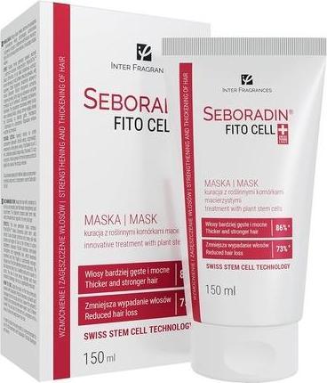 Actual product image Seboradin FITO CELL Hair Mask Conditioner for Stronger Hair 150ml Hair Loss and Regrowth Swiss Techn