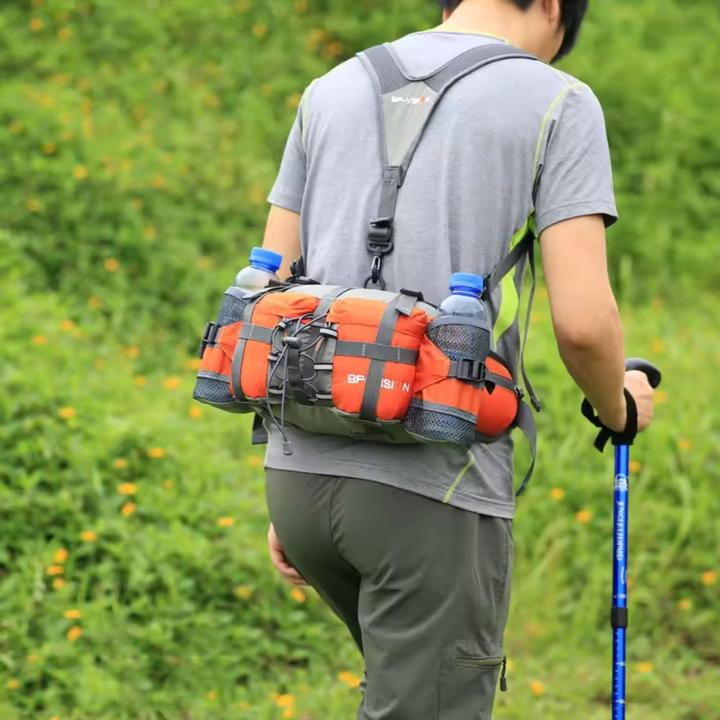 Immagine prodotto Hermex Bauchtasche mit Schultergurten Schultertasche Hüfttasche Umhängetasche