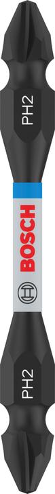 Produktbild Bosch Professional Zubehör PRO Impact Schrauberbit mit Doppelklingen und Pick and Click-Einsätzen, PH2, 65 mm (PH2)