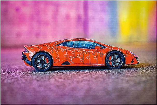 Produktbild Ravensburger Lamborghini Huracán EVO - Arancio (108 Teile)