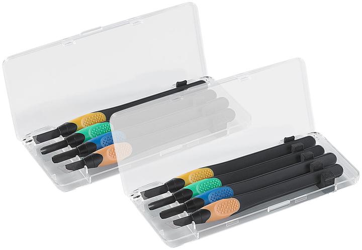 Produktbild AGT 2er-Set Holzschnitzwerkzeuge, je 4-teilig in robuster Dose