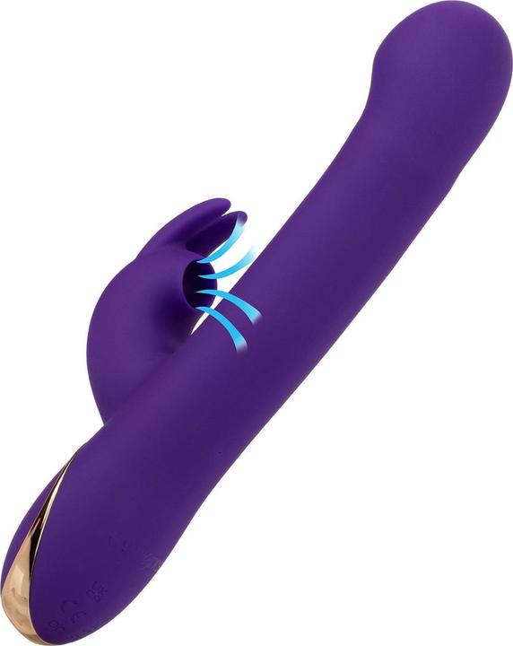 Image du produit CalExotics Jack Rabbit Vibrateur & Stimulateur 7 Vibrations Et Mode Succion Bleu