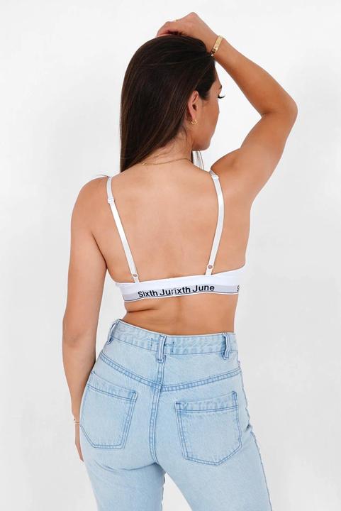 Immagine prodotto Sixth June Brassière con spalline logo donna (M)