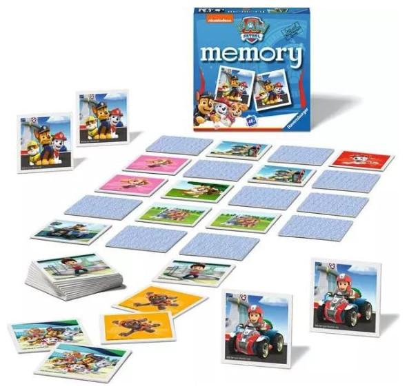 Actual product image Ravensburger Mini Memory - Paw Patrol (English)